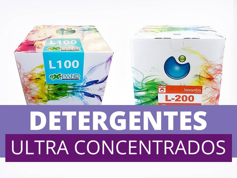 detergentes lavandería concentrados y ultra concentrados